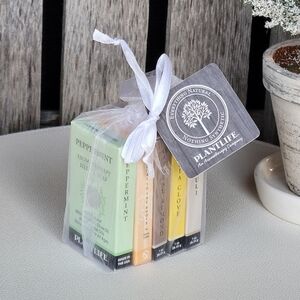 Plant Life everything natural set of 5 soap bars